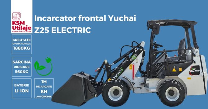 Incarcator frontal Yuchai Z25 ELECTRIC