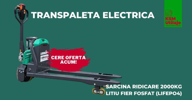 Transpaleta electrica Lonking LFP-Lithium 2000kg