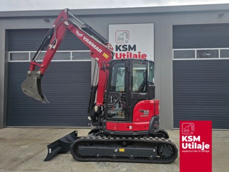 Mini Excavatoare Yanmar – Tehnologie Japoneză | KSM Utilaje